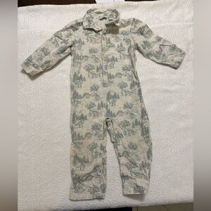 Dinosaur toile one-piece  romper